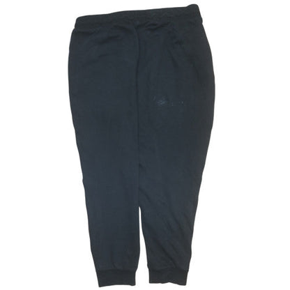 Puma Mens Black XL Jogger Trousers with Logo Tape Trim