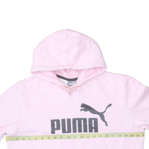 Womens UK Size M Puma Pink Pullover Hoodie