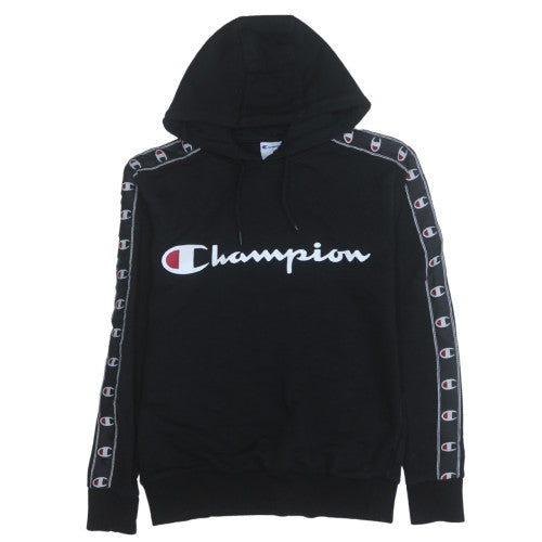Mens UK Size S Champion Black Pullover Hoodie