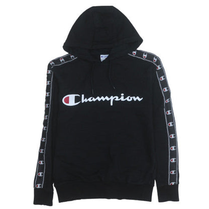 Mens UK Size S Champion Black Pullover Hoodie