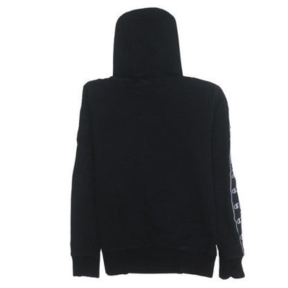 Mens UK Size S Champion Black Pullover Hoodie