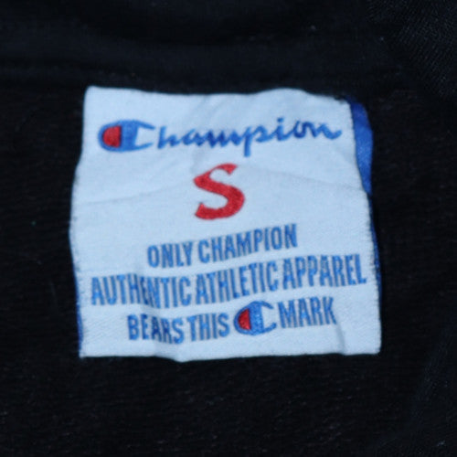 Mens UK Size S Champion Black Pullover Hoodie