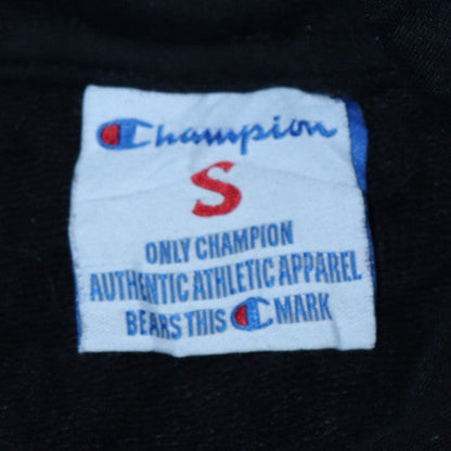 Mens UK Size S Champion Black Pullover Hoodie