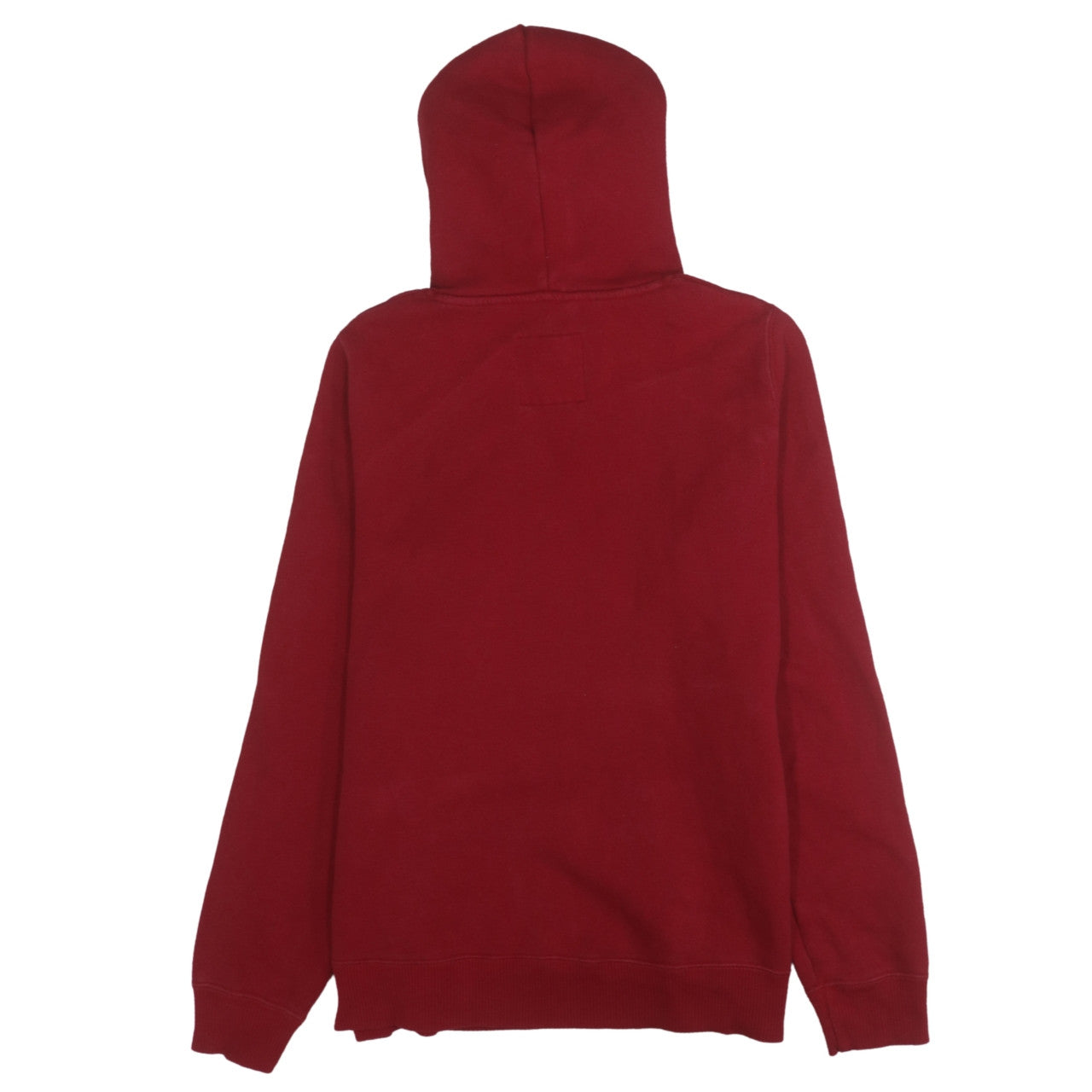 Mens UK Size L Hollister Red Pullover Hoodie
