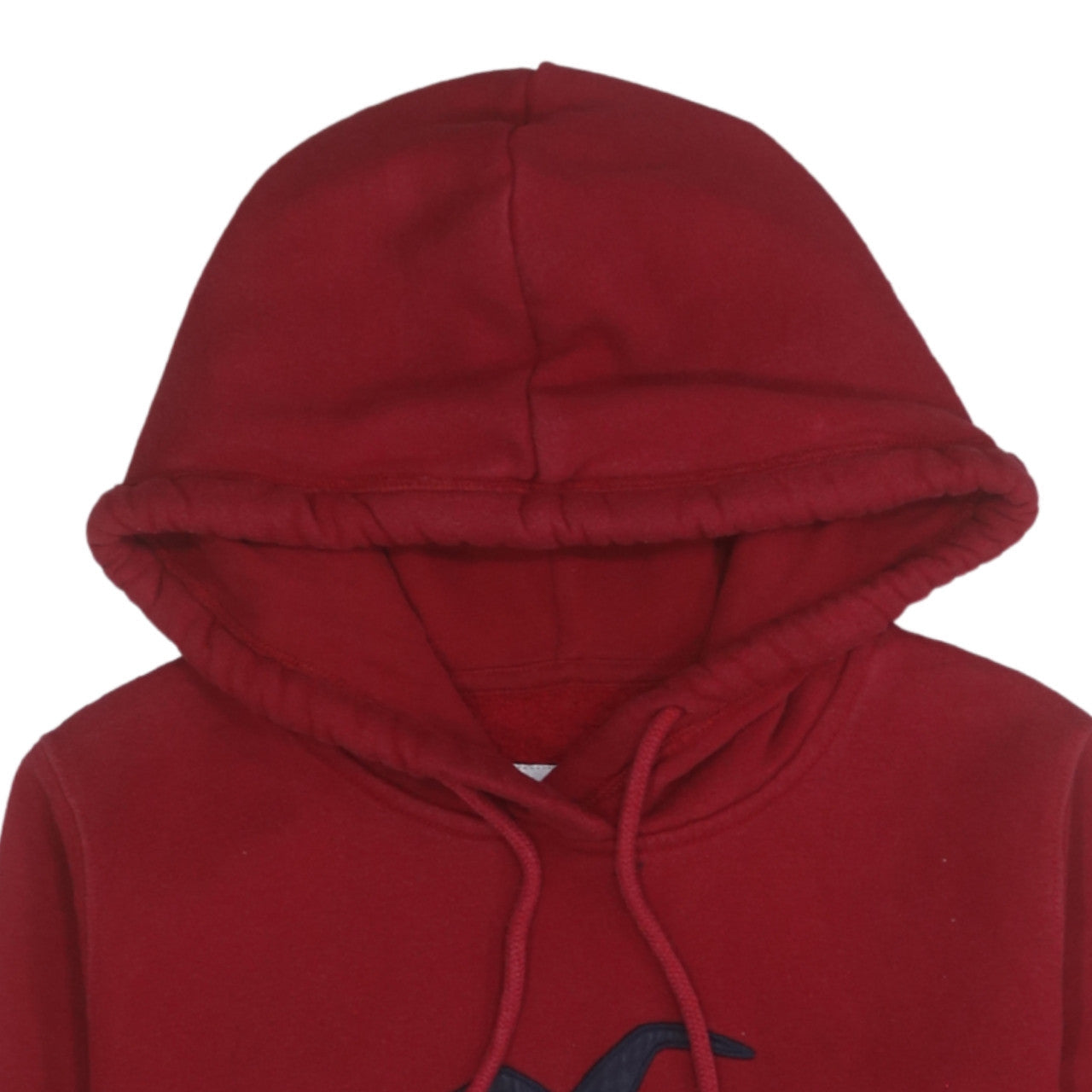 Mens UK Size L Hollister Red Pullover Hoodie