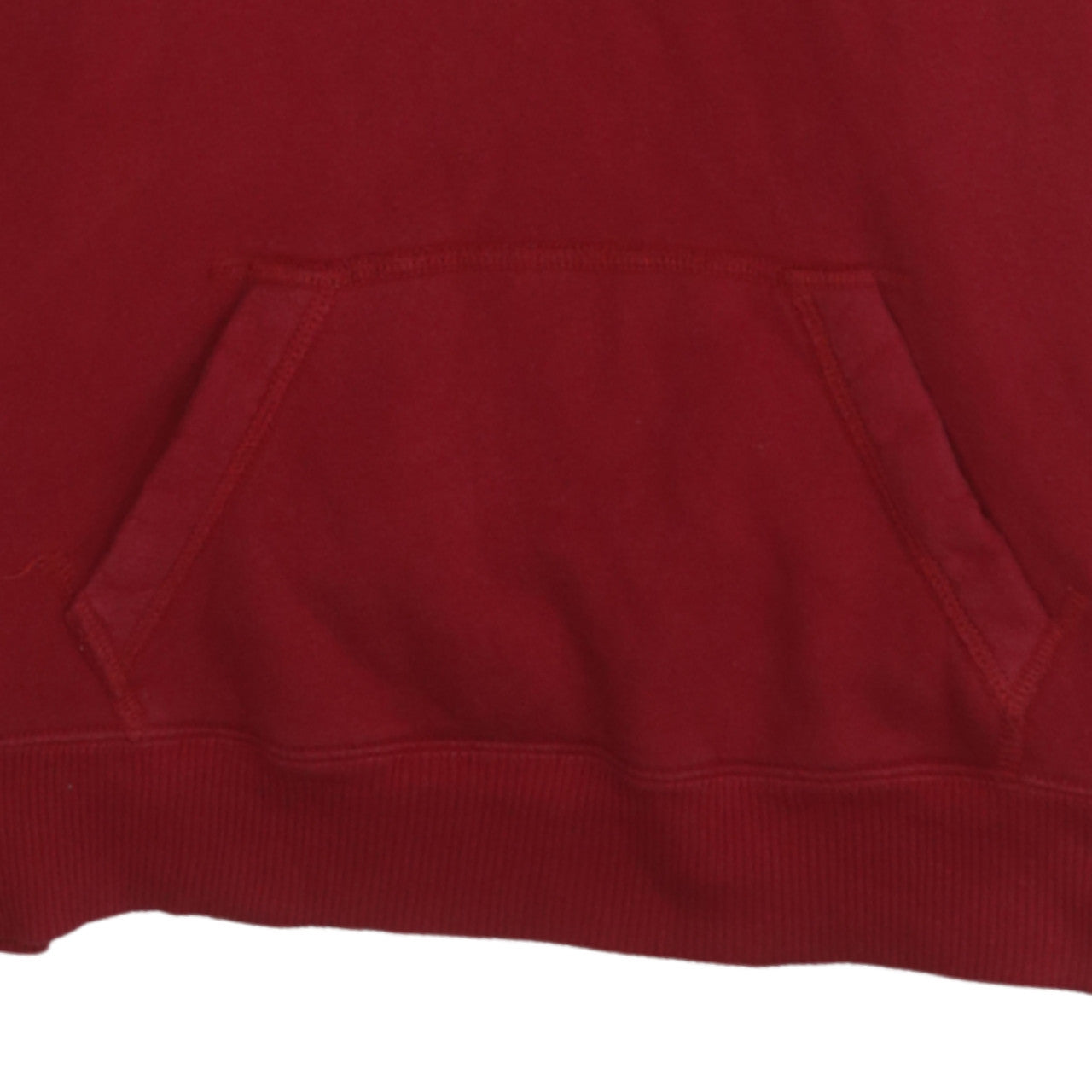 Mens UK Size L Hollister Red Pullover Hoodie