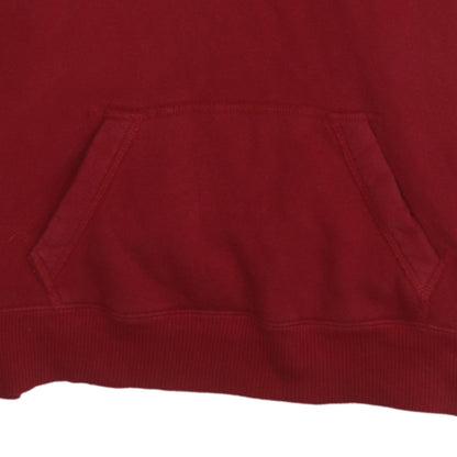 Mens UK Size L Hollister Red Pullover Hoodie