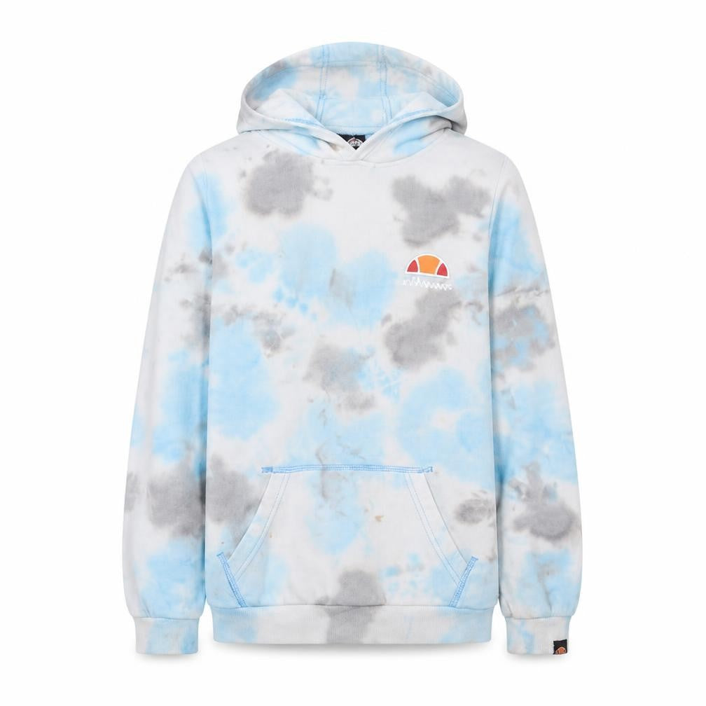 Front view of Ellesse girls’ multicoloured pullover hoodie 13-14 years logo fleece