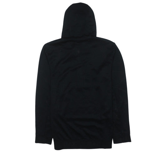 Mens UK Size S Nike Black 1/2 Zip Hoodie
