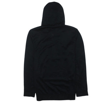 Mens UK Size S Nike Black 1/2 Zip Hoodie