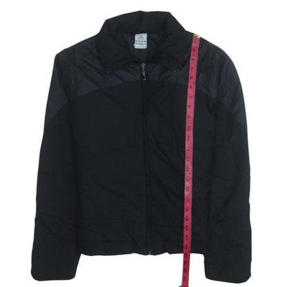 Adidas Womens Black Size 16 Full Zip Lightweight Windbreaker Jacket