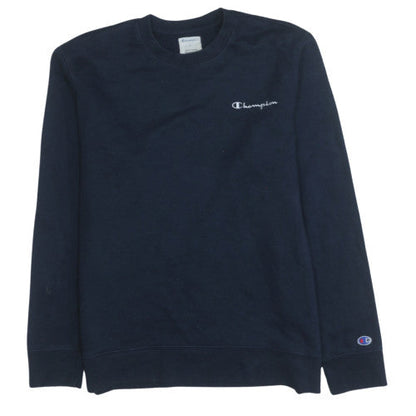 Mens UK Size L Champion Blue Pullover Sweatshirt