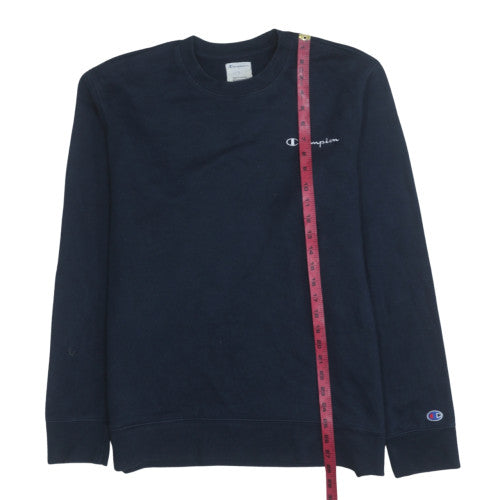 Mens UK Size L Champion Blue Pullover Sweatshirt