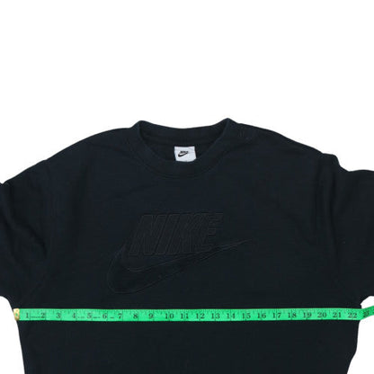 Mens UK Size M Nike Black Pullover Sweatshirt