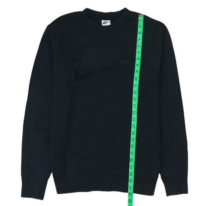Mens UK Size M Nike Black Pullover Sweatshirt