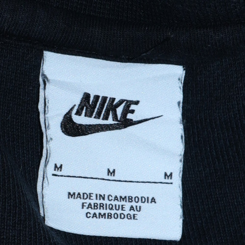 Mens UK Size M Nike Black Pullover Sweatshirt