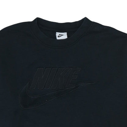 Mens UK Size M Nike Black Pullover Sweatshirt