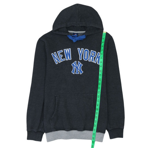 Mens UK Size L Majestic Black Pullover Hoodie