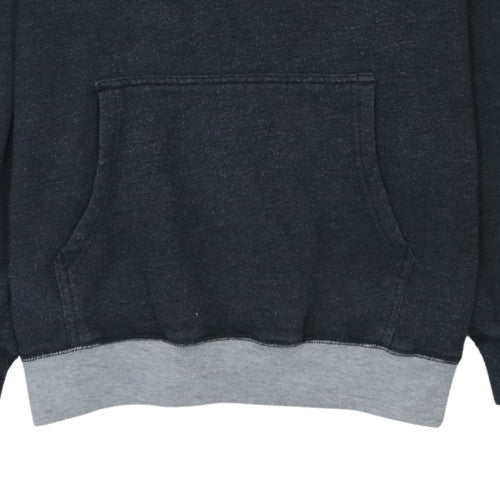 Mens UK Size L Majestic Black Pullover Hoodie