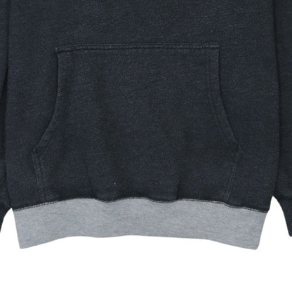 Mens UK Size L Majestic Black Pullover Hoodie