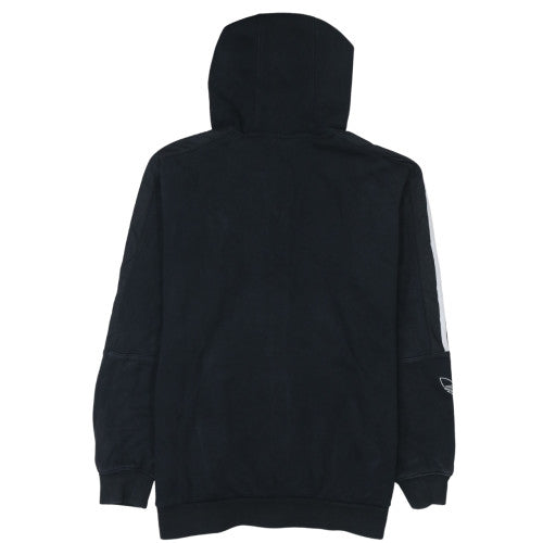 Mens UK Size M adidas Black Full Zip Hoodie