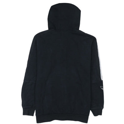 Mens UK Size M adidas Black Full Zip Hoodie