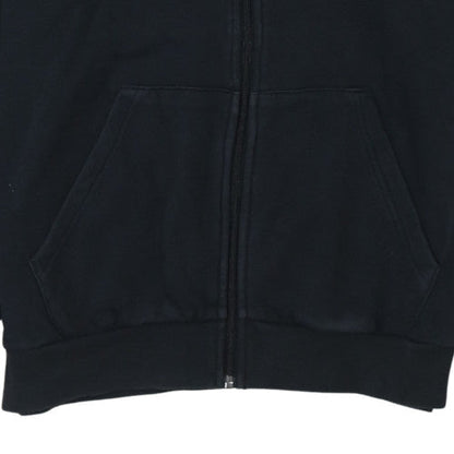 Mens UK Size M adidas Black Full Zip Hoodie