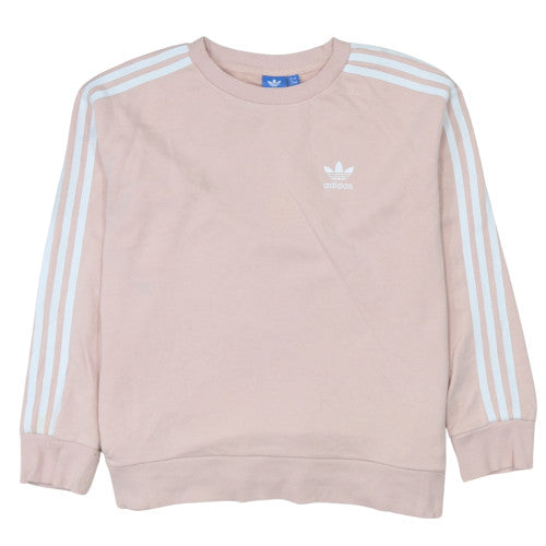 Womens UK Size 8 Adidas Beige Pullover Sweatshirt