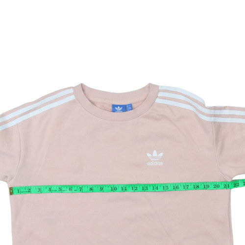Womens UK Size 8 Adidas Beige Pullover Sweatshirt