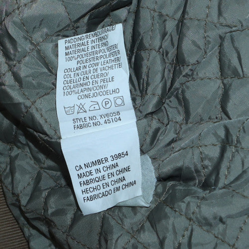 Marlboro Classics Men's Brown Military Jacket Size M Cotton Canvas