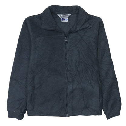 Columbia Women Black Fleece Full Zip Interchange Jacket L