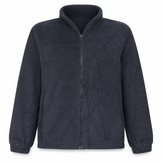 Columbia Women Black Fleece Full Zip Interchange Jacket L