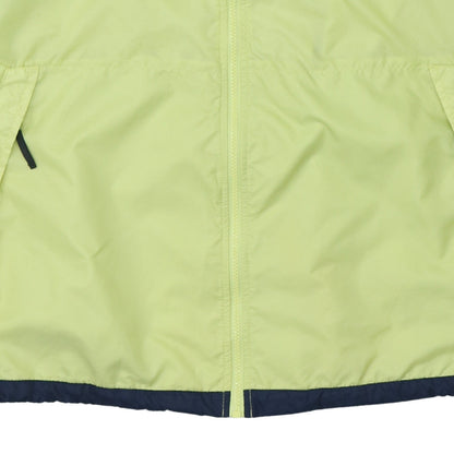 Nike Men's Yellow XL Windbreaker Jacket with Full Zip