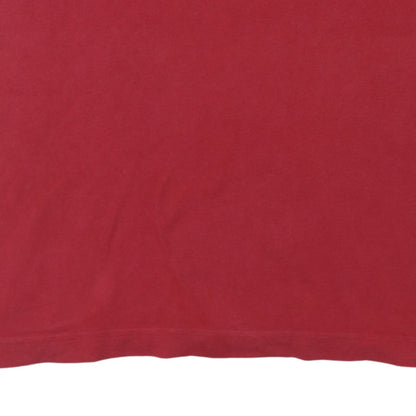 Kappa Men's Red Cotton Polo Shirt Size L Classic Fit