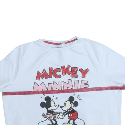 Womens UK Size XL Disney White Pullover Sweatshirt