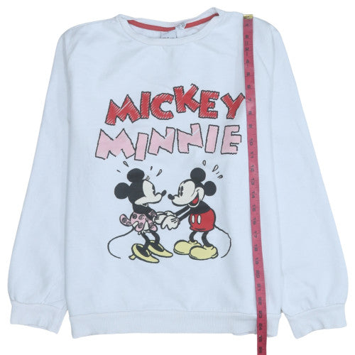 Womens UK Size XL Disney White Pullover Sweatshirt