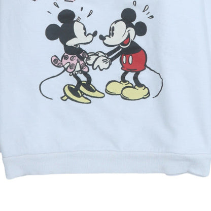 Womens UK Size XL Disney White Pullover Sweatshirt