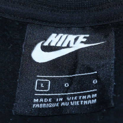 Womens UK Size L Nike Black Pullover Sweatshirt