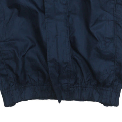 Umbro Men Blue S Windbreaker Hooded Sports Jacket