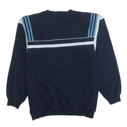 Mens UK Size XL Adidas Blue Pullover Sweatshirt
