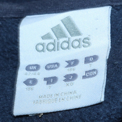 Mens UK Size XL Adidas Blue Pullover Sweatshirt