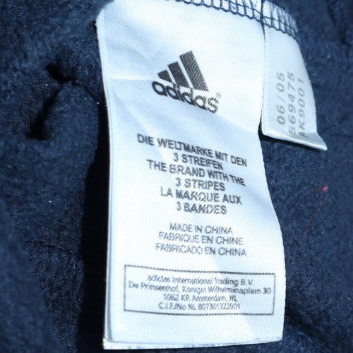 Mens UK Size XL Adidas Blue Pullover Sweatshirt