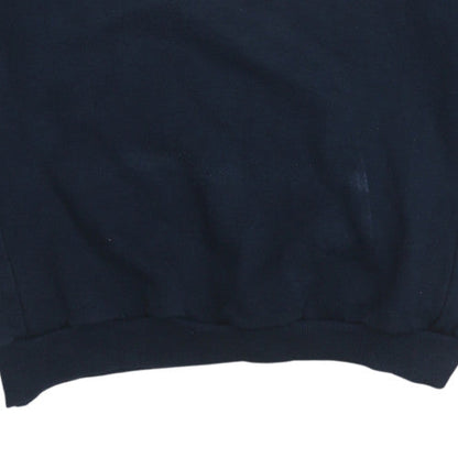 Mens UK Size XL Adidas Blue Pullover Sweatshirt