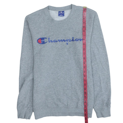 Mens UK Size S Champion Grey Pullover Sweatshirt
