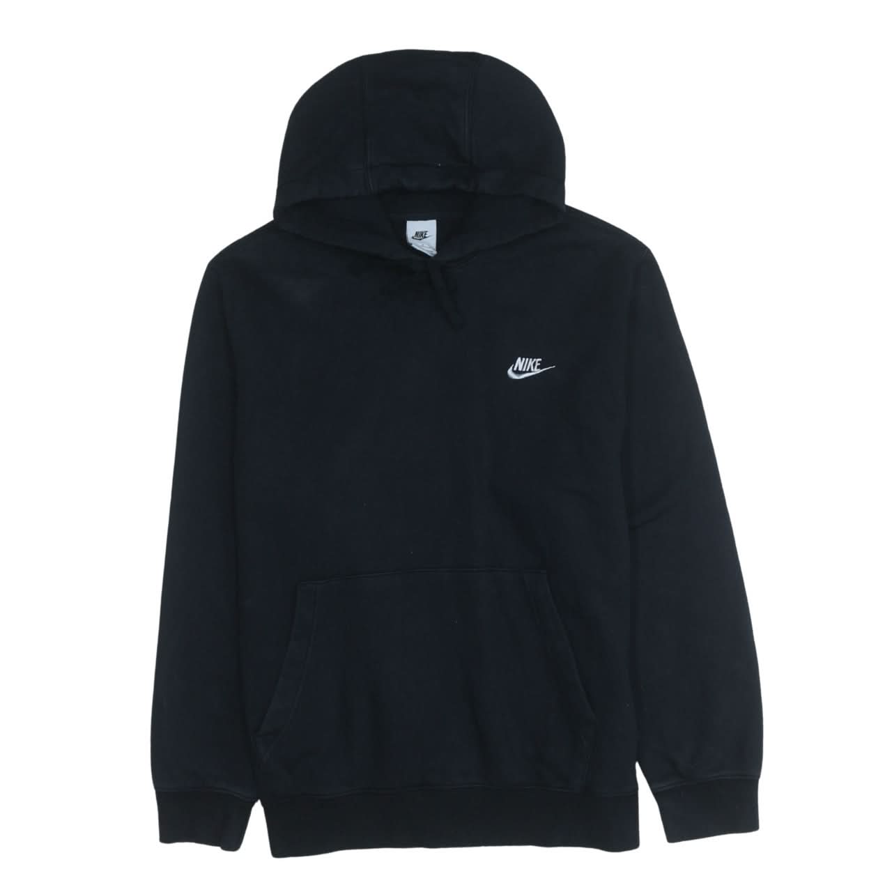 Mens UK Size L Nike Black Pullover Hoodie