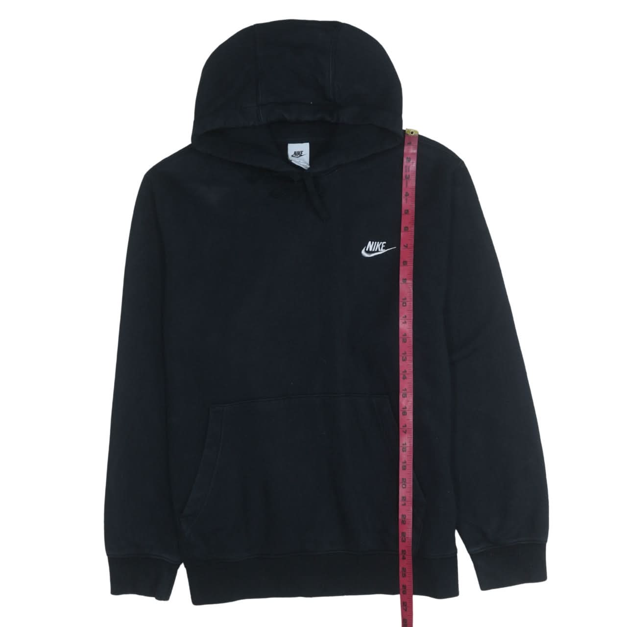 Mens UK Size L Nike Black Pullover Hoodie