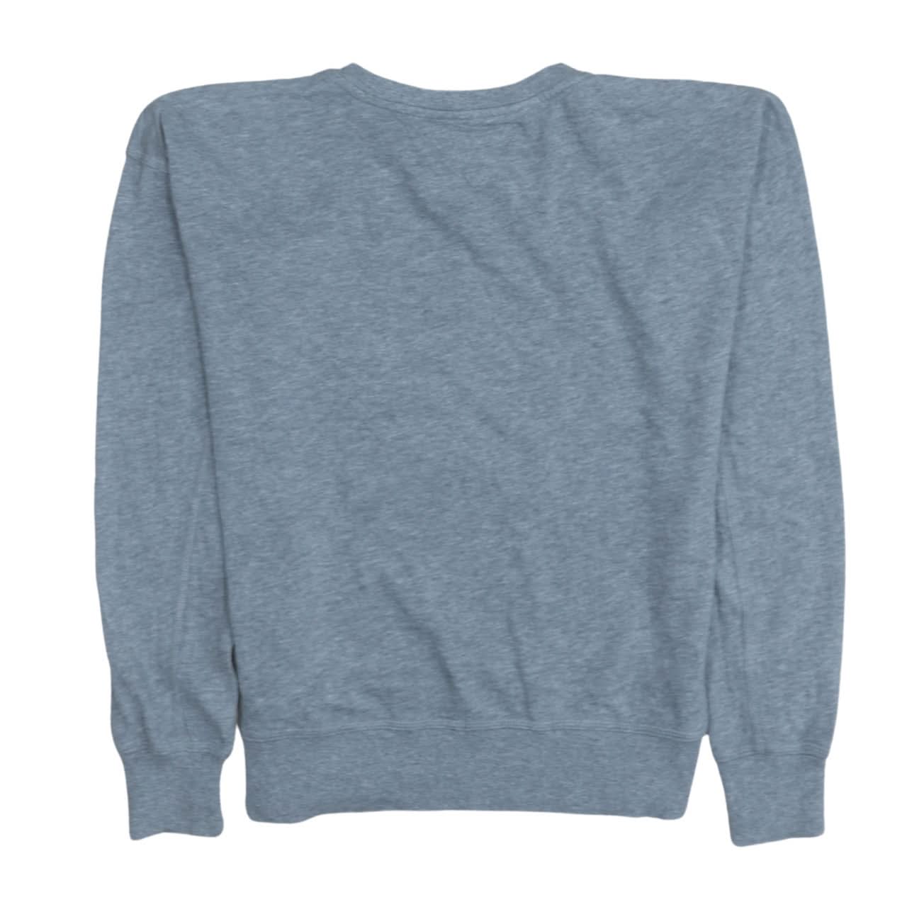 Womens UK Size M Tommy Hilfiger Blue Pullover Sweatshirt