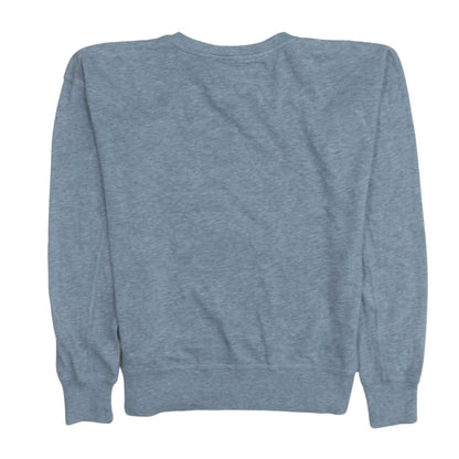 Womens UK Size M Tommy Hilfiger Blue Pullover Sweatshirt