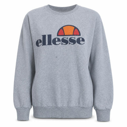 Womens UK Size 12 Ellesse Grey Pullover Sweatshirt