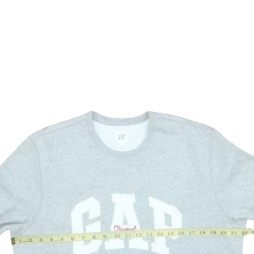 Womens UK Size L GAP Grey Pullover Sweatshirt